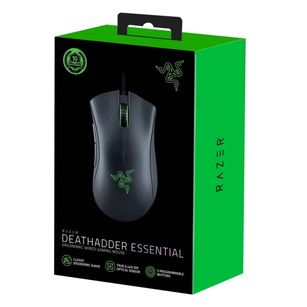 Купить Компьютерная мышь Razer DeathAdder Essential, Black (RZ01-03850100-R3M1)-5.jpg